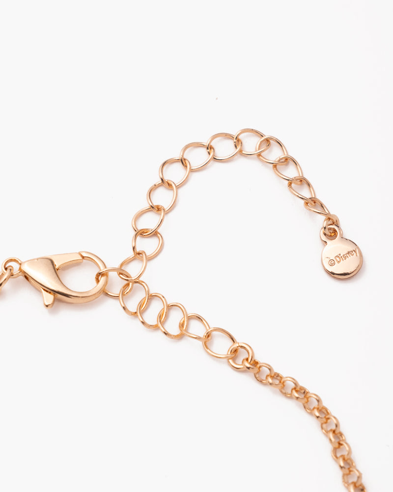 Disney Snow White Apple Heart Mirror Necklace