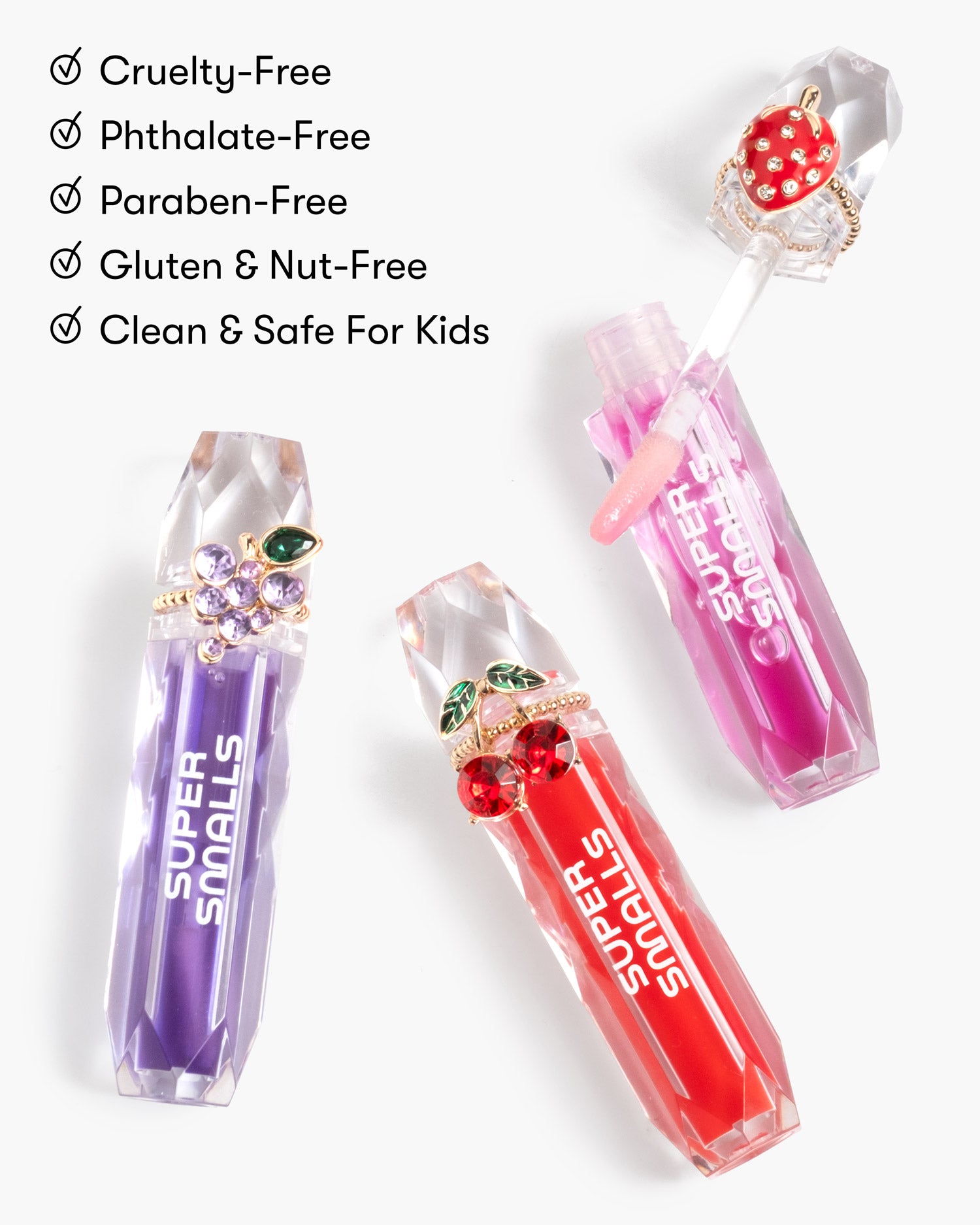 Gloss it Fruity Lip Gloss Ring Set