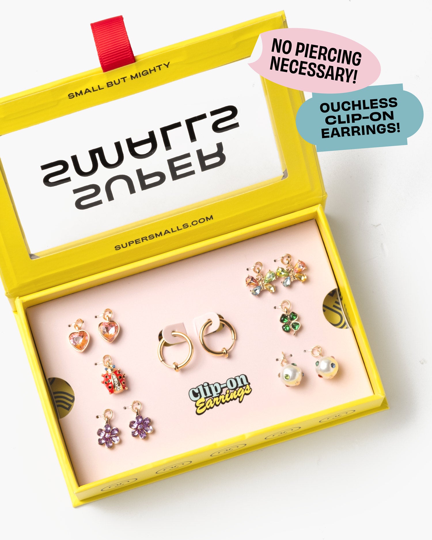 Absolutely Charming Clip On Earring Set