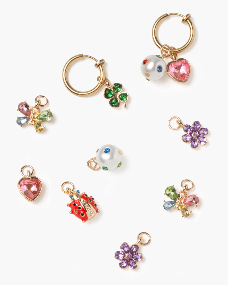 Absolutely Charming Clip On Earring Set