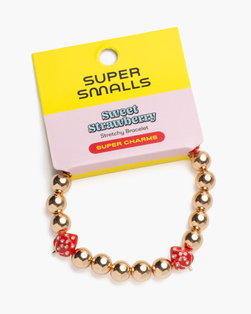 Sweet Strawberry Stretchy Bracelet