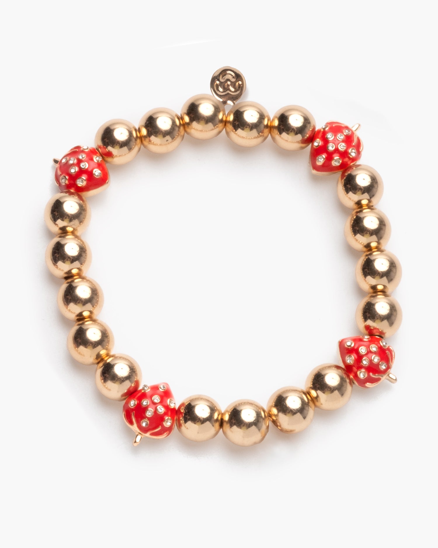 Sweet Strawberry Stretchy Bracelet