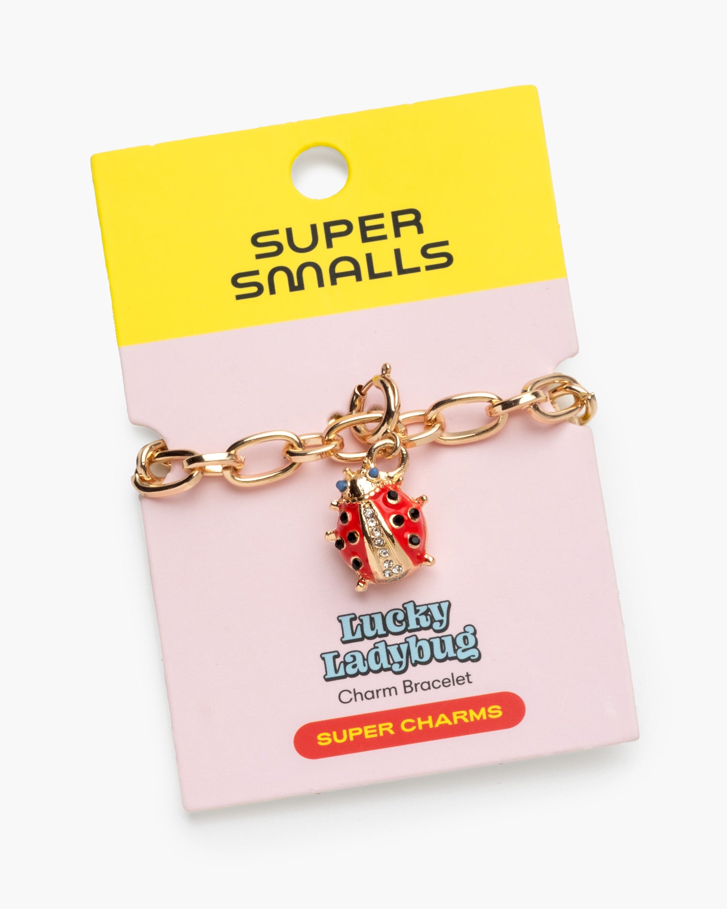 Lucky Ladybug Charm Bracelet