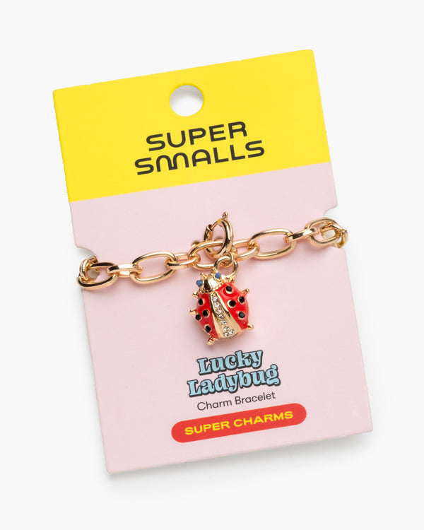 Lucky Ladybug Charm Bracelet