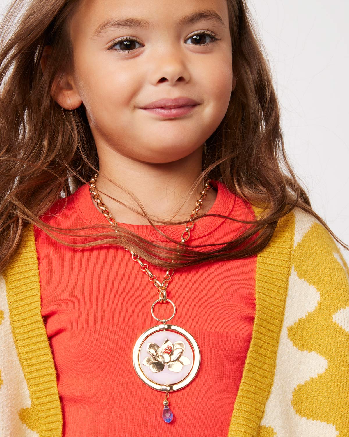 Disney Mulan Spinning Pendant Necklace