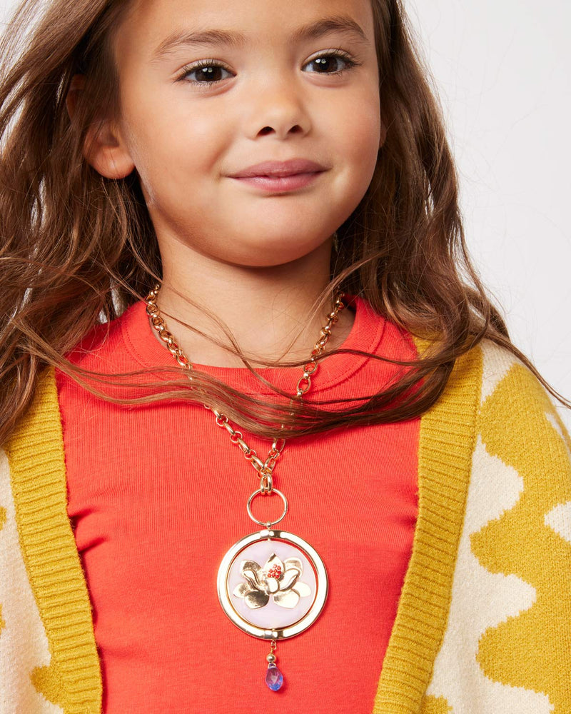 Disney Mulan Spinning Pendant Necklace