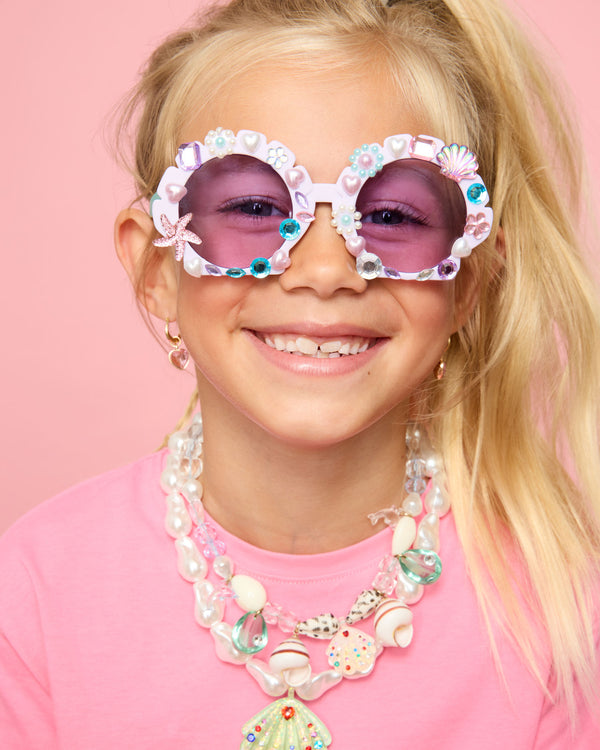 Mermaid Splash & Sparkle Gemify™ Sunglasses and Case
