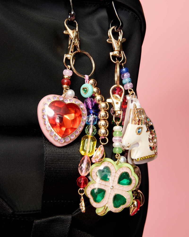 Lucky Clover Bag Charm