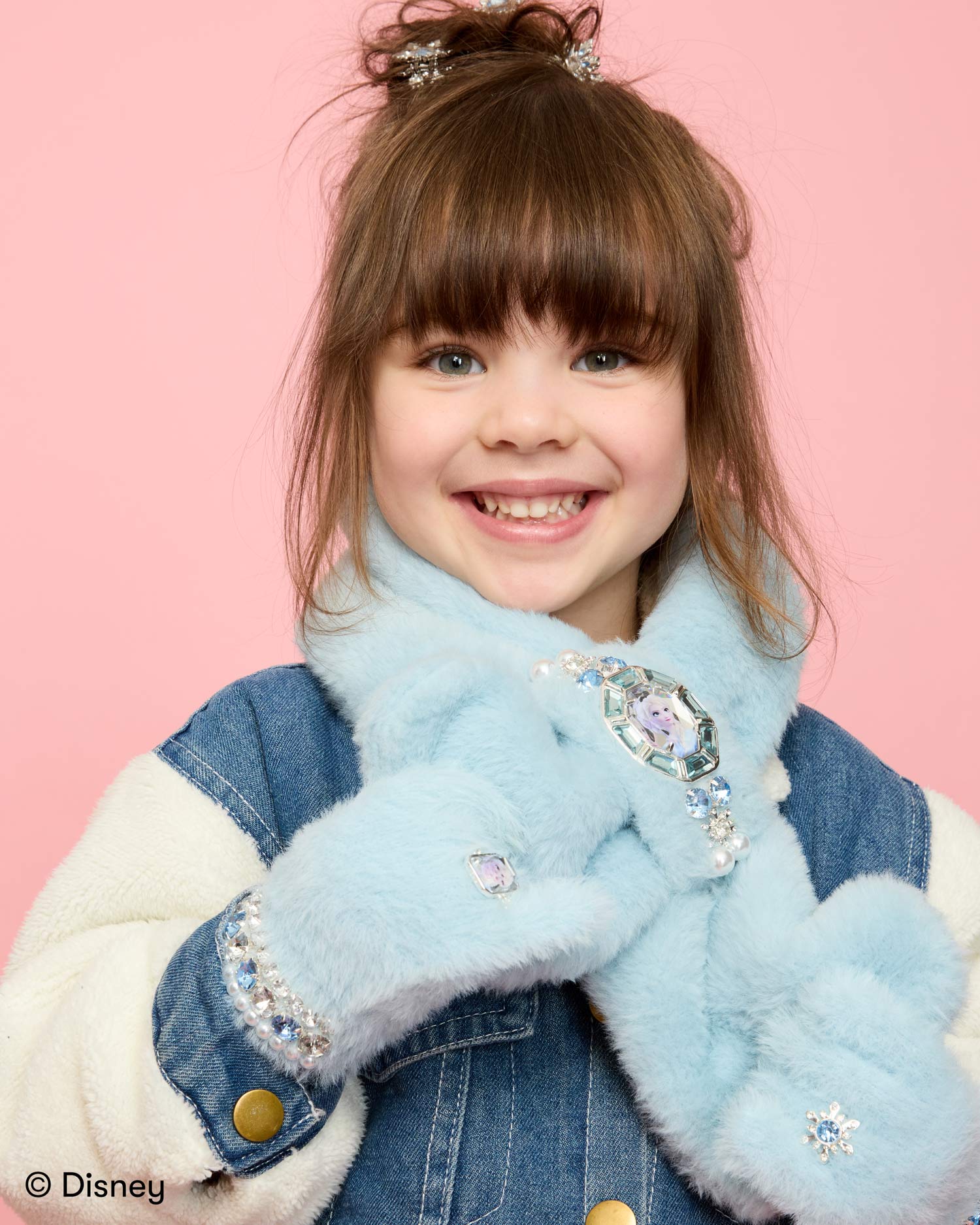 Disney Frozen Elsa Plush Scarf