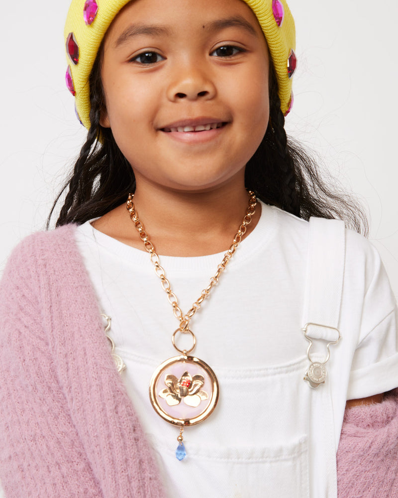 Disney Mulan Spinning Pendant Necklace