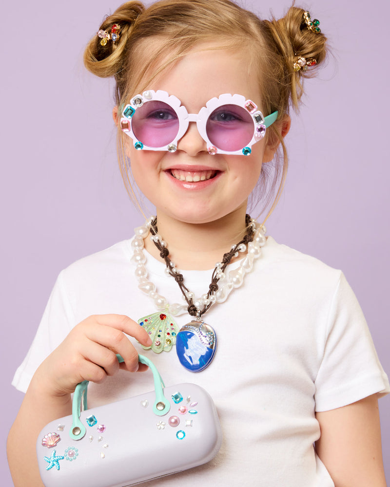 Mermaid Splash & Sparkle Gemify™ Sunglasses and Case