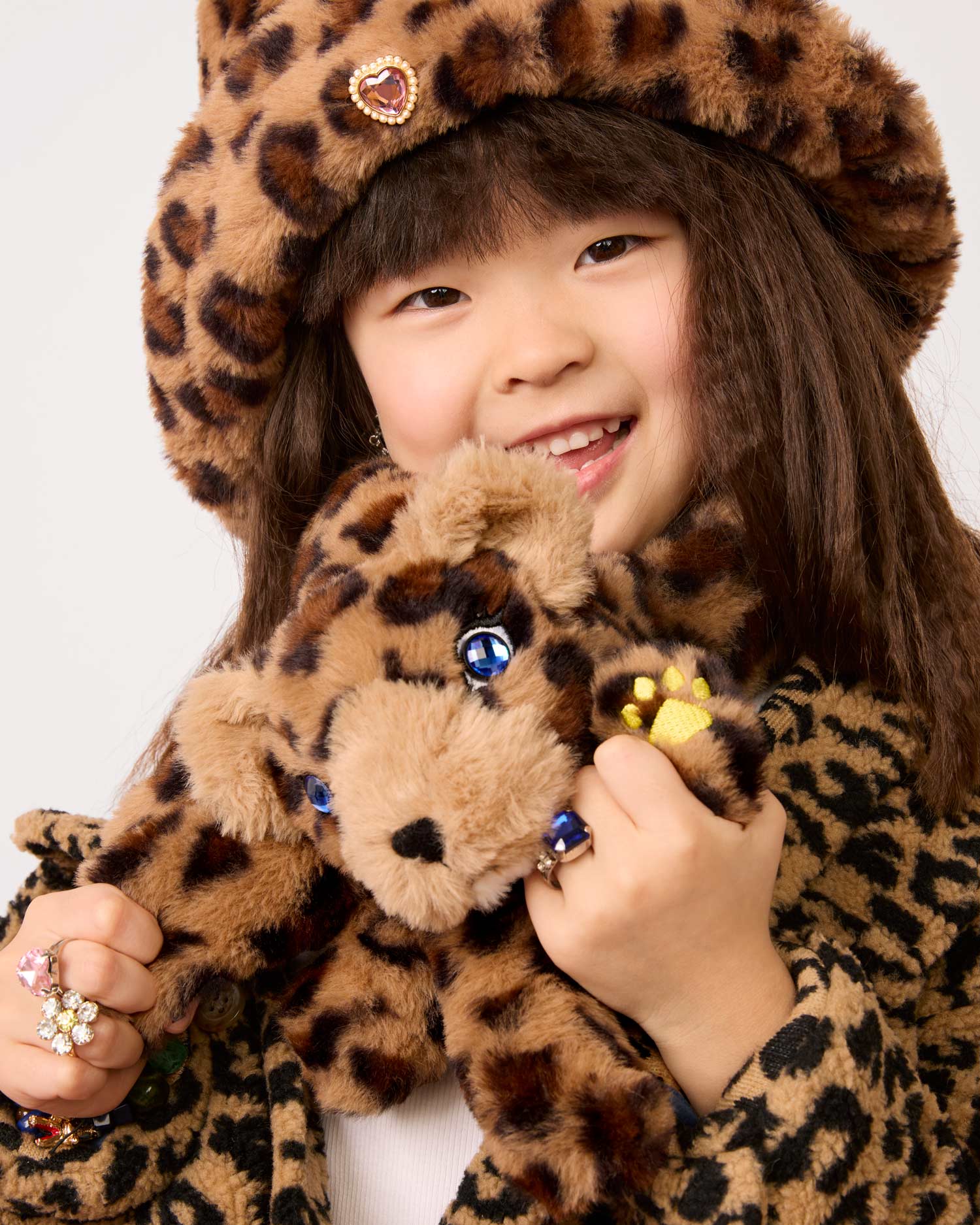 Aurora Gem Pal Leopard Scarf